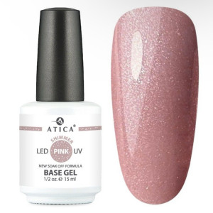 Atica cover base Pink Shimmer, 15ml